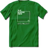 SU-35 Vliegtuig T-Shirt | Unisex leger Kleding | Dames - Heren Straaljager shirt | Army F16 | Grappig bouwpakket Cadeau | - Donker Groen - XL