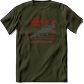 F-106 Vliegtuig T-Shirt | Unisex leger Kleding | Dames - Heren Straaljager shirt | Army F16 | Grappig bouwpakket Cadeau | - Leger Groen - XXL