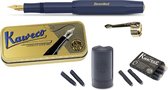 Kaweco Cadeauset nr.1 (5delig) Vulpen Sport Classic Navy Fountain Pen - Medium