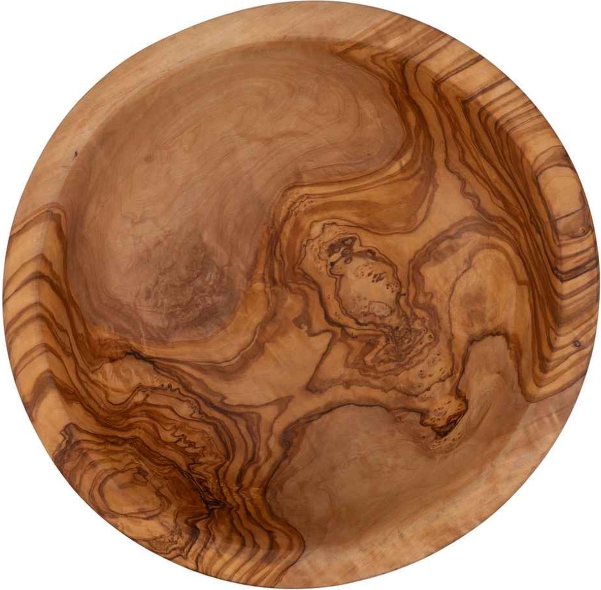 Bowls and Dishes Pure Olive Wood Olijfhouten Schaal Ø 26 cm Cadeau