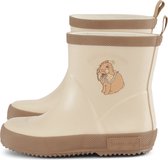 Konges Slojd - Welly Rubber Boots Print - Rubber Laarzen/Botten - Rabit Smoke Grey
