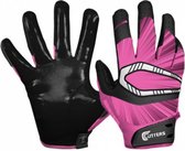 Cutters | American Football | S450 Receiver Handschoenen | Volwassenen | Roze | X-Large