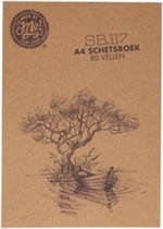 Schetsboek A4 - 80 vellen - SB.117