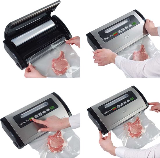 Solis Vac Plus 571 Vacumeermachine - Vacuümmachine met Marineerfunctie - Vacuüm Sealer met Ingebouwde foliesnijder