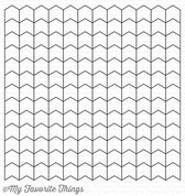 Chevron Grid Background Stamp (BG-82)