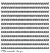 Moroccan Lattice Background Stamp 6x6 Inch Cling Rubber (BG-57)