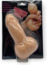 Power Escorts - penis squeeze 13cm - knijppenis - Hilarisch voor op ieder feestje - stressbal penisvorm - carnavalstopper - carnaval - carnavalsartikel - feestartikel