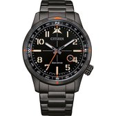 Citizen Herren-Uhren Analog Eco-Drive One Size Schwarz 32020859