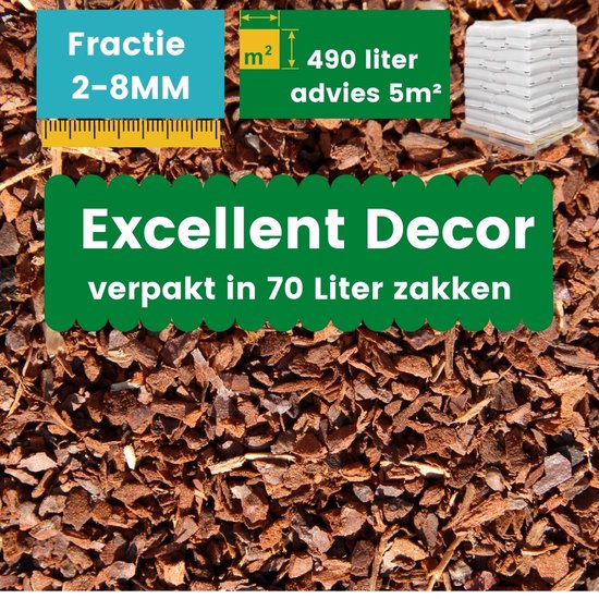 Decor Franse boomschors - 2-8mm - 480L