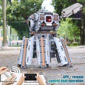 REPEAK Robot Hond - Gemotoriseerd Speelgoed - Modelbouw -  met 2.4g Afstandsbediening - Bestuurbaar via App - Oplaadbare Batterij