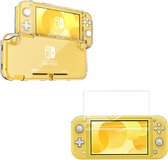 Cicon Nintendo Switch Lite TPU case - Nintendo Switch Lite screenprotector - clear case - screen protector Tempered - TPU - case en screenprotector voor Nintendo Switch Lite