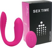 A-Life Double Vibrator - Vibrator voor Koppels - Seksspeeltjes - Clitoris stimulator - Vibrerend - Vibrator met afstandsbediening - Roze