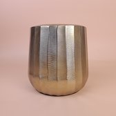 Diga Colmore Bloempot Raw Goud Ø20 x 20 cm