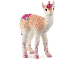 foto van schleich BAYALA - Speelfiguur - Lama Eenhoorn - Fantasie Kinderspeelgoed - 5 tot 12 Jaar - 70743