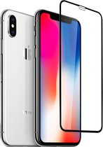 Apple iPhone Xs Max & iPhone 11 Pro Max Soft Touch Zwart Screenprotector - Schermbescherming - Tempered Glas