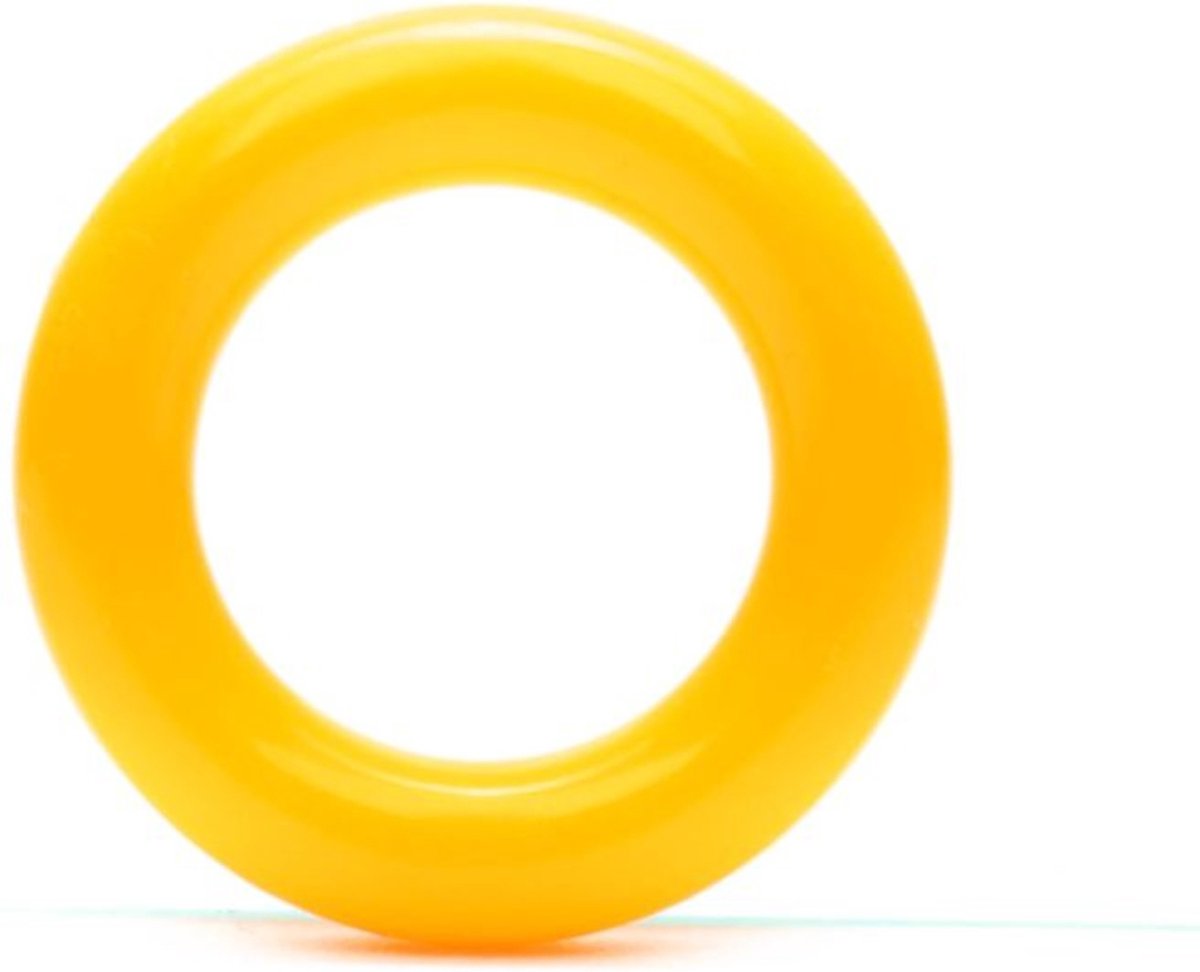 Durable -  Plastic Ringetjes - 30mm - 5 stuks - Geel - 645