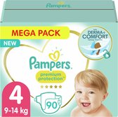 Pampers Premium Protection - Maat 4 - 90 luiers - Mega Pack