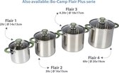 Bo-Camp - Pan - Flair Plus - RVS - Ø 18x17 cm
