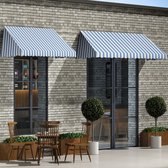 Everest Luifel 350x120 cm blauw en wit