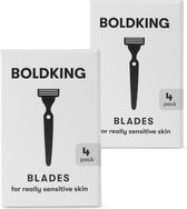 Boldking The Refill Blades duo pack 8x - lames de rasoir pour peaux ultra sensibles