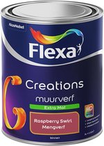 Flexa Creations Muurverf - Extra Mat - Raspberry Swirl - 1 liter