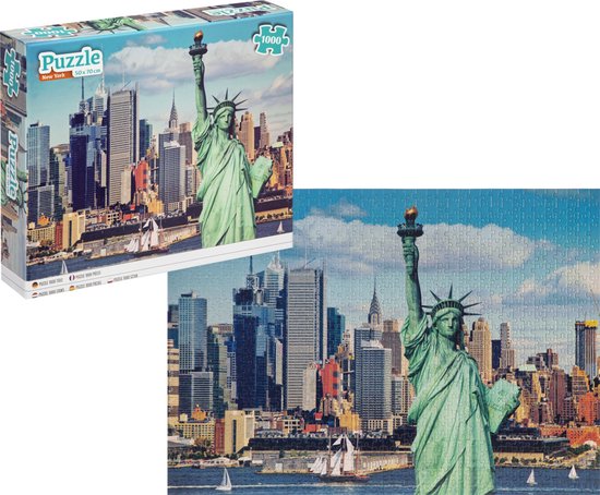 Grafix Puzzle 1000 pièces adultes | Thema New York | Dimensions 50X70CM |  Puzzle |... | bol