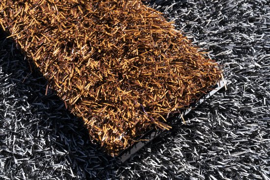 Kunstgras marron 2 x 23 mètres - 25 mm ✅ Production néerlandaise - Déclaré tapis de gazon le plus doux ✅ Perméable à l'eau | Jardin | Enfant | Animal