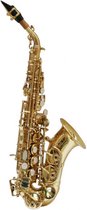 Purcell SAX-SOB Curved sopraan saxofoon met koffer