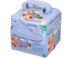 foto van Aquabeads 31913 navulling met 3000 parels in 30 kleuren