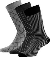 Apollo | Heren sokken van biologisch katoen | 6-Paar | Grijs | Maat 39/42 | Bio-Katoen | Duurzaam | Sokken maat 39 42