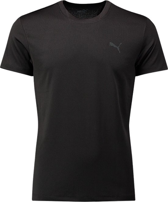 Puma - Heren - Active Style Ronde Hals Sport T-Shirt - Zwart - XL