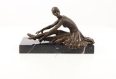 Bronzen Beeld Genaamd Tanara 16x14x26 cm