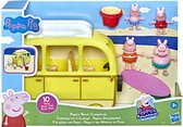 Peppa Pig Peppas Beach Campervan - Speelfigurenset