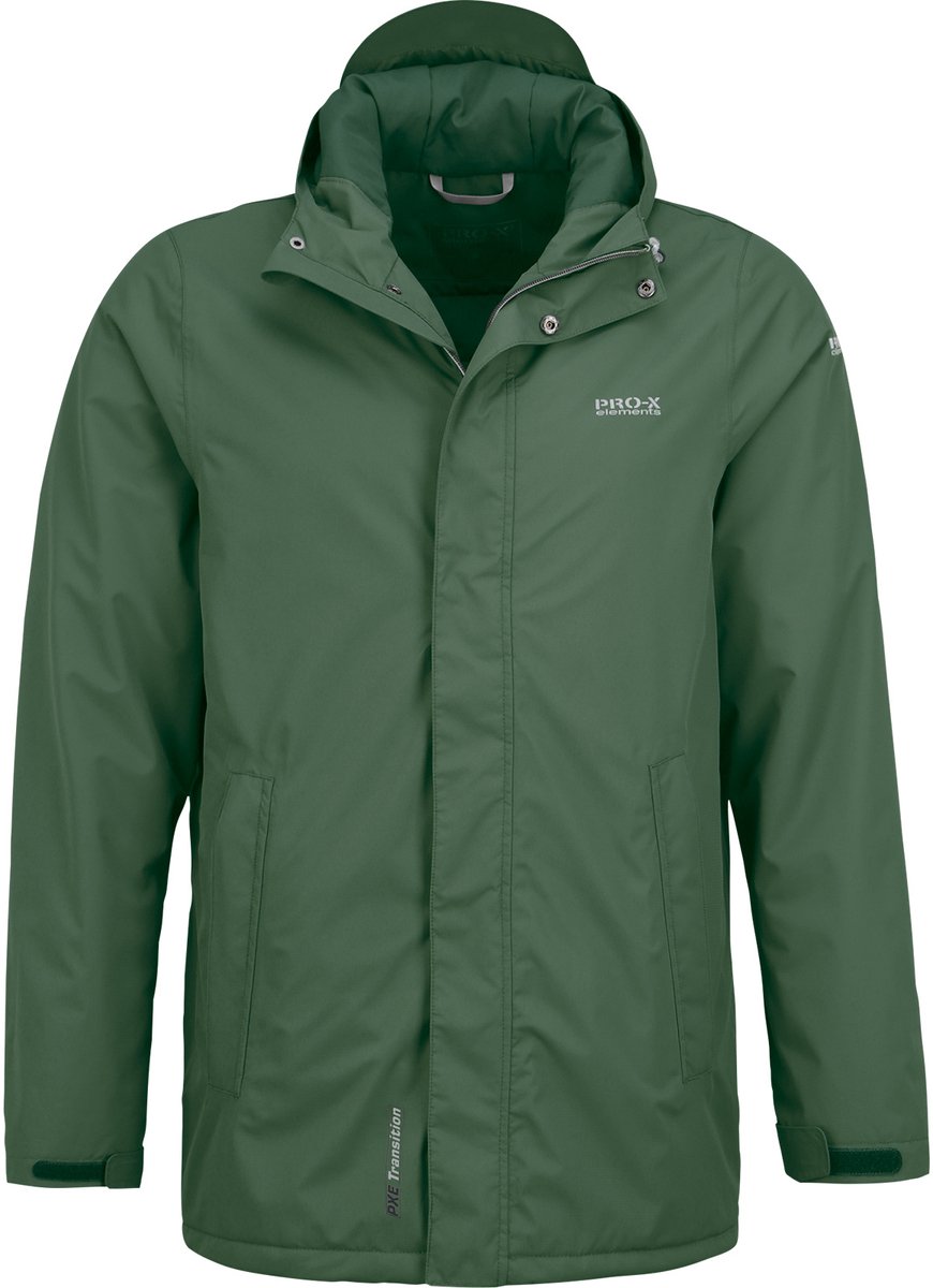 Pro-x Elements Outdoorjas Dale Heren Polyester Donkergroen