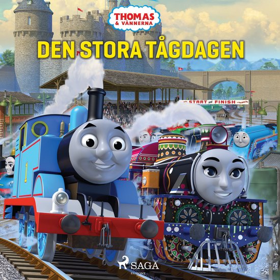Thomas och vännerna - Den stora tågdagen - cover