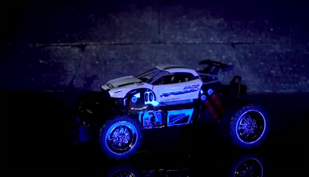 afstandsbedieningsauto, schaal 1:10 RC-auto, terreinwagen met