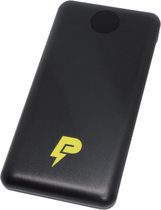 PowerZupply Zwarte Powerbank - 10.000 Mah - Led - Quick Charge - Micro-Usb - Usb-C - Usb