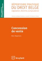 Répertoire pratique du droit belge - Concession de vente