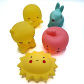 Nachtlamp | Licht | Slaaplampje | Kinderen | Set van 5 - Multicolor