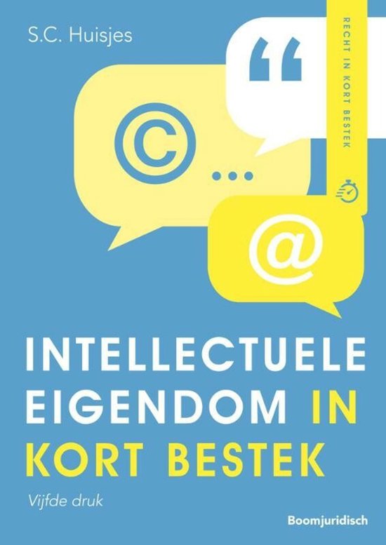 HBO-reeks - Intellectuele eigendom in kort bestek - cover