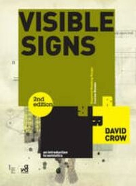 Boek "Visible Signs, 2nd edition" door David Crow, een introductie tot semiotiek.