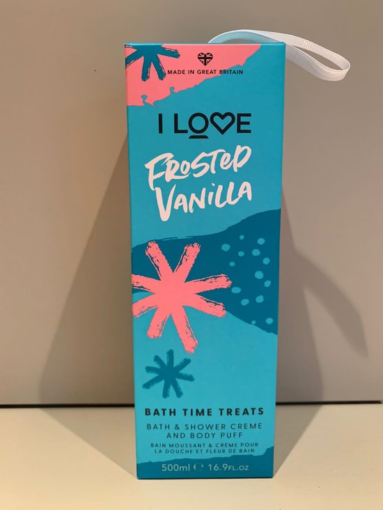 Bath Time Treats - Frosted Vanilla - 500 ml - Bath and Shower Creme | bol