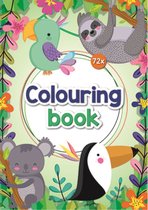 Colouring Book - Kleurboek - Wilde dieren - Koala's - 72 Pagina's