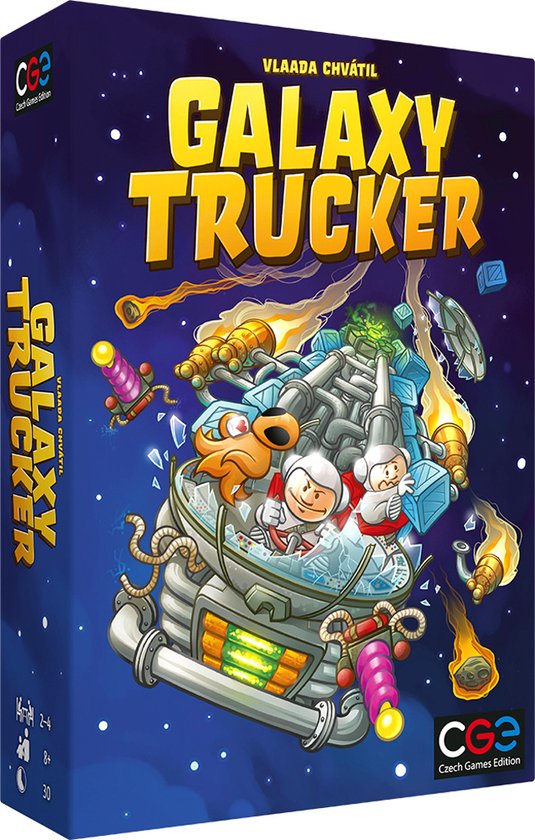 Boek: Galaxy Trucker, geschreven door Czech Games Edition