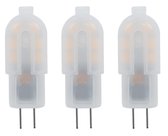 Diolamp 12V LED G4 - 2W (18W) - Warm Wit Licht - Niet Dimbaar - 3 stuks