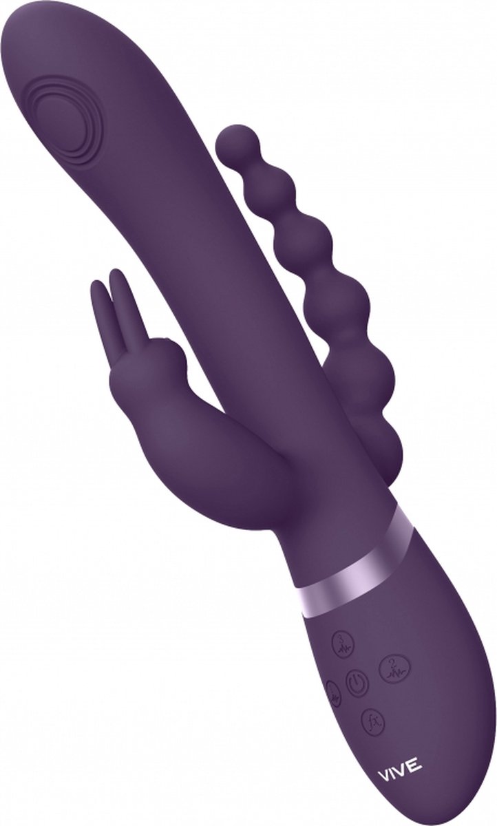 Vive Rine – Luxe Vibrator voor Vaginaal en Anaal – Paars — cadeau in Cadeau-ideeën - foto 8
