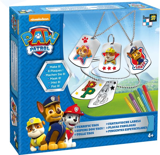 Paw Patrol Dog Tags