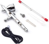 Fengda FE-180K Airbrush Pistool Set – Double Action – 2x Nozzle set