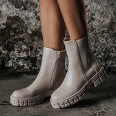 Chelsea boots dames - Erna beige