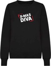 Sweater: kerst X-MAS Diva